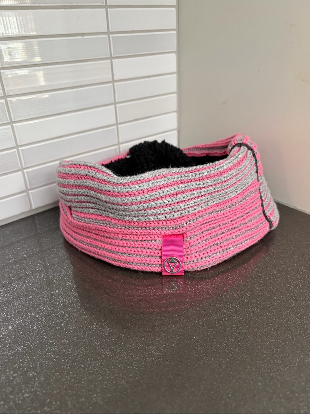 Ivivva by Lululemon girl’s knit & sherpa headband